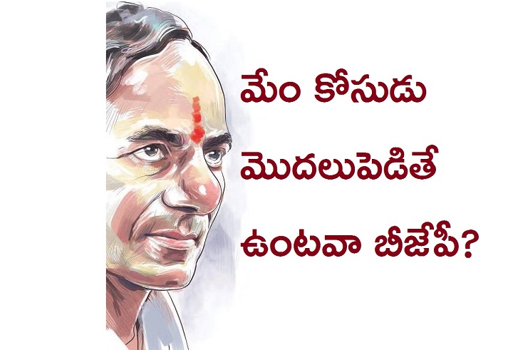 CM KCR ON BJP