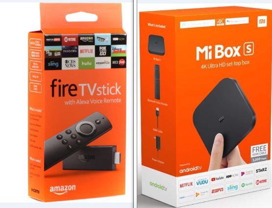 Mi Box 4K Vs Amazon Fire TV Stick Hd