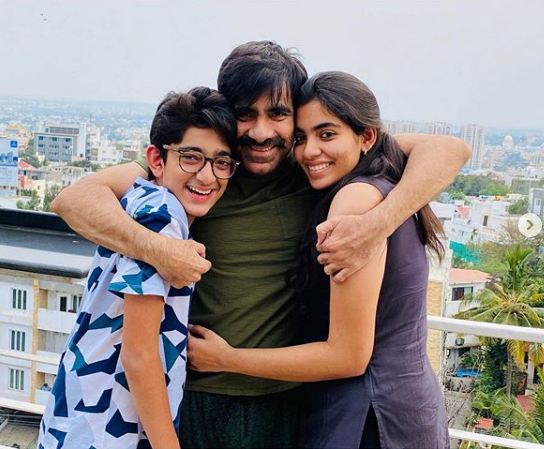 Hero Raviteja Son Daughter